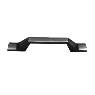 China Modern High End Cabinet Handle Kitchen Drawer Bedroom Wardrobe Handle Aluminum Nickel for sale