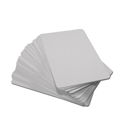 China waterproof/waterproof rfid 13.56mhz s50, s70 chip MI PRICE classic white PVC 1K blank cards for zebra printer for sale