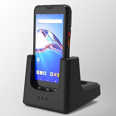 China Android OS 10 UHF RFID Reader Portable Rugged Handheld Pda For Animal Tracking Cattle Or Pig 3.7V for sale