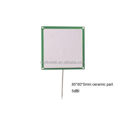 China 865-865MHz/902-928MHz 2dbi 3dbi 4dBi 5dBi small handheld and desktop or other ceramic PCB UHF RFID antenna for sale