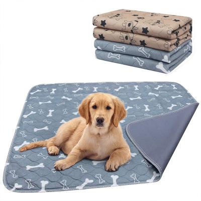 China High Quality Durable Cloth Washable Dog Travel Pads Sanitary Pet Training Pads Anti-Slip Pads for sale