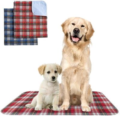 China Factory Price Durable Heavy Absorbency Reusable Dog Pee Mats Reusable Anti-Tear Anti-Tear Washable Dog Training Mats for sale