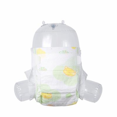 China Wholesale Disposable Soft Leak Proof Diaper Cotton Baby Printed Dry Breathable Diapers for sale