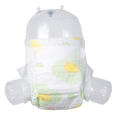 China Eco-Friendly Care Product Baby Diaper Baby Bear Printed Cheap Diaper for sale