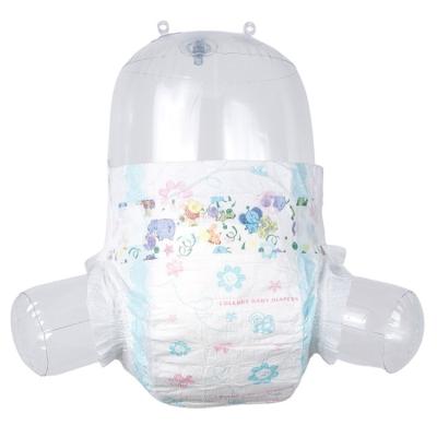 China Printed Biodegradable Cotton Bamboo Soft Cheap Price Organic Baby Disposable Diaper for sale