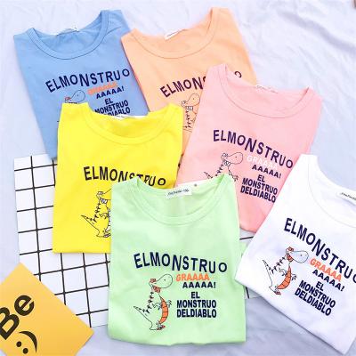 China Custom Boutique Clothing Kids Tshirt Baby Boy Wear Clothes printing Children Summer cotton Wholesale for sale