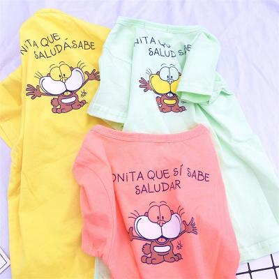 China Custom fashion Clothing Kids Tshirt Baby Boy casual Wear Clothes squirrel cartoon Children Summer cotton Wholesale for sale