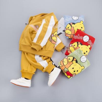 China 100%Cotton Kids Clothing Baby Clothes Boy Sport Vendors Sets Kids Tracksuits Outfit Wholesale for sale