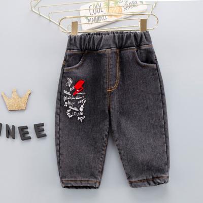 China [Wholesale spot] Autumn new boys baby denim trousers factory direct sales popular hot models with the same models for sale