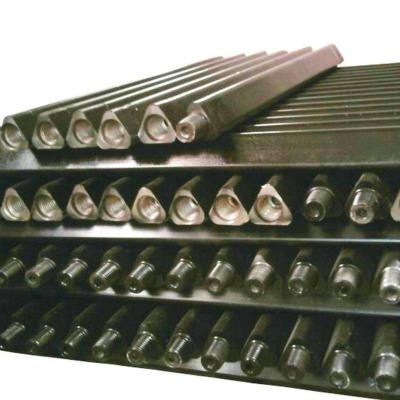 China Construction material shops our company can customize wholesale high quality fine manganese steel hexagonal tapered drill bit high fitting for sale