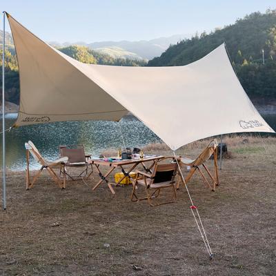 China Tent-Outdoor Camping 4 Season Sun Shade Tent Beach Tent Anti-UV Portable Waterproof Tarp Shelter for sale