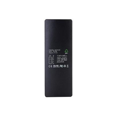 China 2020 fast charging support power bank 2000mah OEM green eco friendly itme for charger make on bottle Rpet recycled plastic powerbank for sale