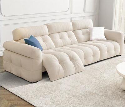 China Multi-Functional Cat Scratch Fabric Electric Sofa  380*100*85cm for sale