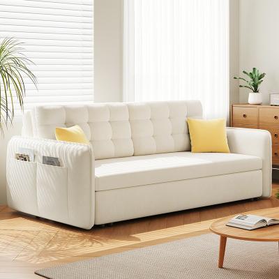 China Jieshun Meubels Glijdend ijzeren frame Huur Huis Woonkamer Fluweel Lazy Sofa Te koop