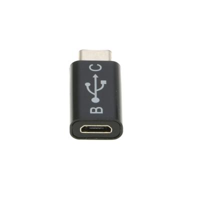 China USB 3.1 Type C Male to Micro USB 2.0 5Pin Female Data Adapter Converter For Macbook 12