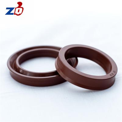 China D/K/UN/J Type Hydraulic Cylinder Rod Seal Piston Seal FKM Dust Wiper Automobile Rubber Seal for sale