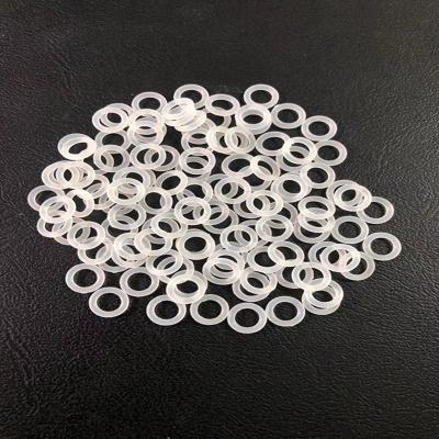 China O Ring Factory Price Custom Any Size White Silicone Rubber O Rings Transparent O Rings for sale