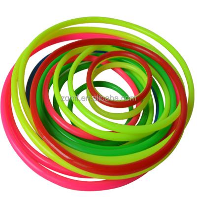 China Customized solid or hollow bottom or solid plastic rings with thickness 0.7cm for sale