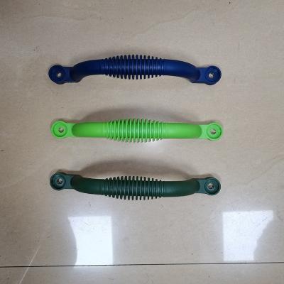 China Wholesale Plastic Railing Customization Kids Playground Handles Accessories Safety And Non-slip Yellow Plastic Grips for sale