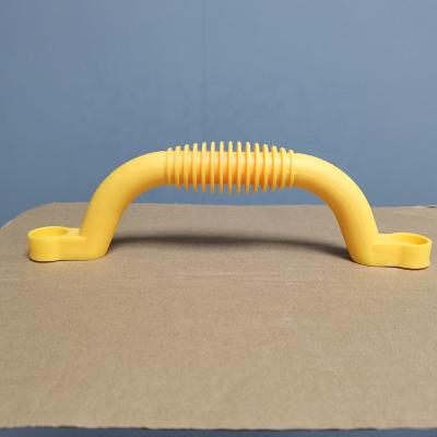 China Wholesale Plastic Railing Customization Kids Playground Handles Accessories Safety And Non-slip Yellow Playground Grips for sale