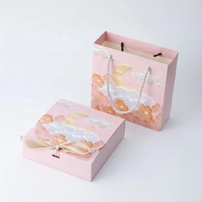 China Original Factory Recycled Materials For Luxury Paper Jewelry Box for sale