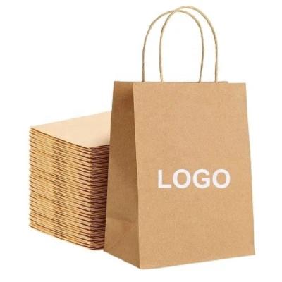 China Recyclable Custom High Quality Recycled Kraft Paper Bag for sale