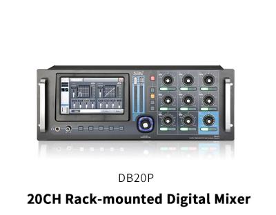 China DB 20P 20ch Digital Rack Mounted Mixer DB20P for sale