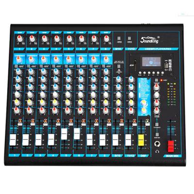 China Soundking Portable Professional Analog Mixer 12-Channel Console 395mmX70mmX359mm for sale