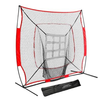 China JACO Baseball Softball Practice Net Hitting, Pitching, Batting, Premium Portab Set Up Accessories 213*213cm/7'*7feet Training Equipment for sale