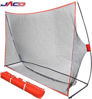 China Steel + Fiberglass +Polyester JACO Golf Practice Hitting Net - choose between huge 10' x 7' nets - personal driving range for indoor or outdoor use - designed for sale