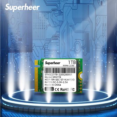 China Super Speed ​​2230 SSD 256gb 512gb Suit for Vapor Rig / Surface and Gaming Laptop PCIE 2230 NVME 1tb SSD for sale