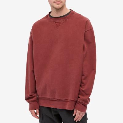 China Custom Made OEM Logo Men's Plus Size Sweater Sweatshirts Wadding O Neck Classic Jogging Knitted Sweater Anti-Wrinkle For Man for sale