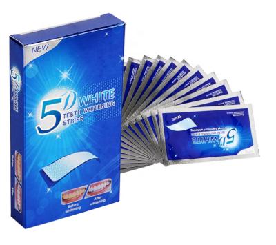 China Plastic Dental Clinic Recommend PAP Ingredient Gel Teeth Whitening Strips Mint for sale