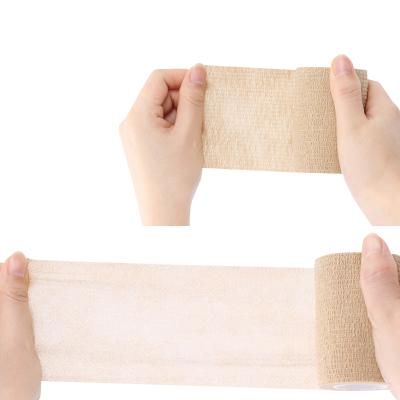 China Hot Selling Rubber Equipment Medical Disposable Fitness Pancake Bandage Production Can Be Customized Patterns Bandage for sale