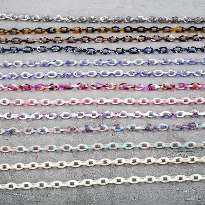 China 2021 Fashion Sunglasses Glass Rope Chain Eco - Friendly Acetate Chain For Glasses for sale