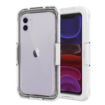 China 2022 New Product Shockproof Shockproof For iphone 11 Pro Max Waterproof Phone Case Bag Holder Box for sale