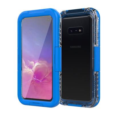 China Cell Phone Case Bag Shockproof Waterproof PVC For Samsung galaxy s10+ lite 5g 10e pro floating shower for sale