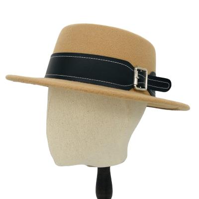 China Fashion\Wholesale stylish comfortable wide brim hat\durable fashion high quality felt hats\wool\durable for women for sale