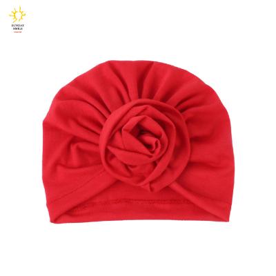 China Infant Toddler Beanie Headwrap Infant Baby Boys and Girls Turban Nursery Picture Hat Newborn Hospital Hat India for sale