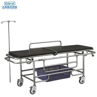 China YGM B11 Factory Wholesale 304 Stainless Steel Modern Hospital Emergency Vehicle Stretcher Trolley for sale