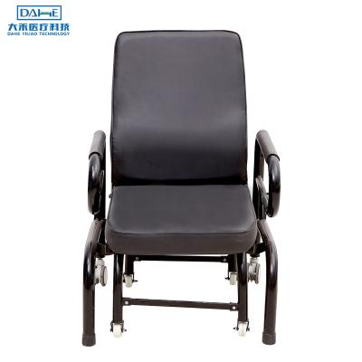 China Chair Patient Bed Contemporary Medical Furniture Retractable Folding Companion Chair for sale