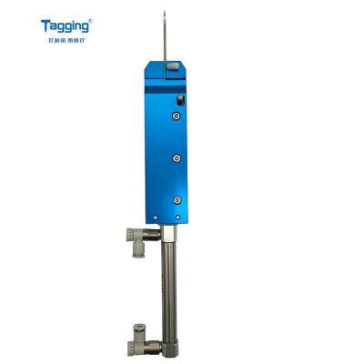 China Fine/thin pneumatic labeling machine TMH5209 head with 52mm long length fine needle for labeling machines and automatic labeling system for sale