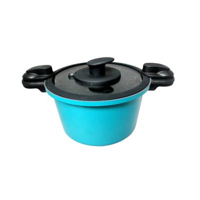 China Low Sustainable 6L Pressure Cooker Casserole Set for sale