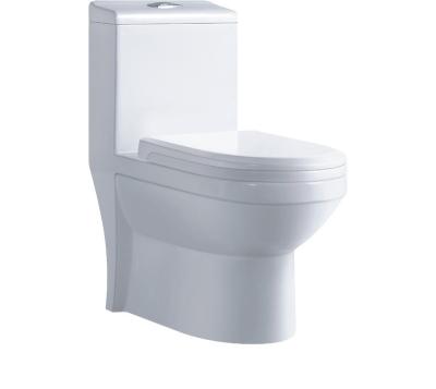 China Double Flush Made In China Cheap Price Siphonic One Piece Toilet For South America Middle East Market Bathroom Toilet Seat for sale