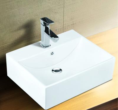 China Modern hot sale bathroom ceramic above countertop washbasin sanitary ware bathroom sinks for sale