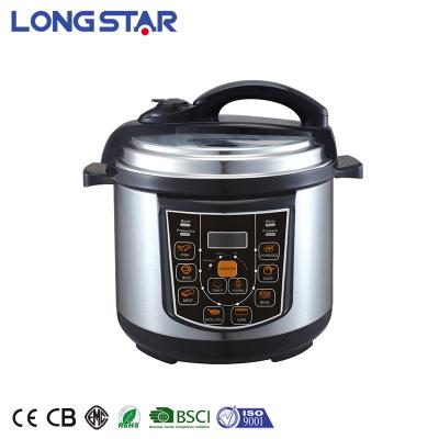 China Sustainable Cheap Electric Heating Element Intelligent Circuit Automatic Electric Pressure Cooker 2-8L for sale