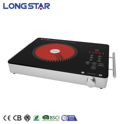 China Over Heat / Voltage / Current Protection Customized Function Smart Cooking Glass Household And Commercial Electric Ceramic Stove for sale