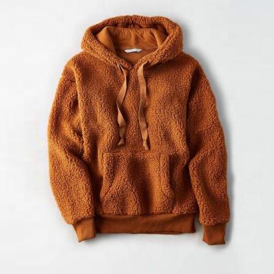 China Regular Custom OEM Pullover Hoodie Sherpa Kids Shear Oversized Hoodie Fleece Hoodie for sale