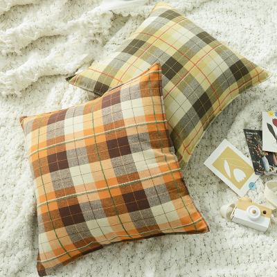 China New Arrivals Anti-Static Lattice Design Wholesale Pillow Covers Decorative Sofa Cushion Cover for sale