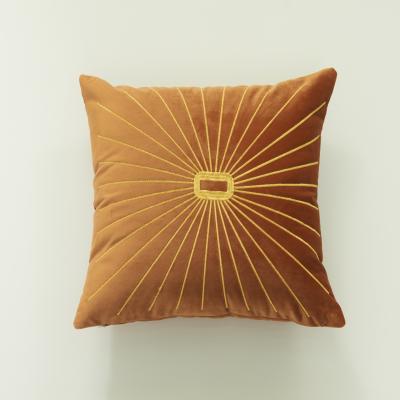 China Wholesale Cheap Solid Cover Anti-static Live Room Cushion Cover Velvet Tile Cushion Cover for sale